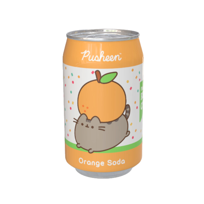 Kawaji Pusheen Orange Soda 12 x 330ml (case) - Out of Date